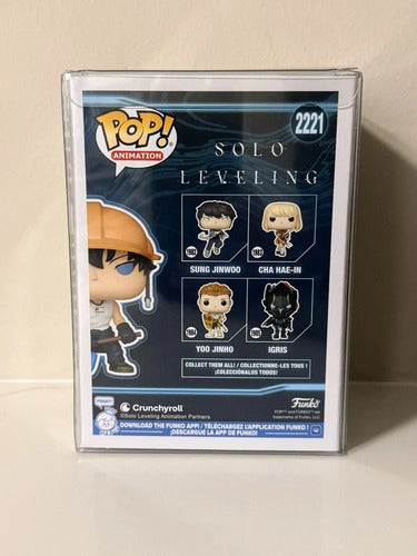 Funko Pop Solo Leveling Sung Jinwoo 2221 Exclusivo 9,500 Pcs