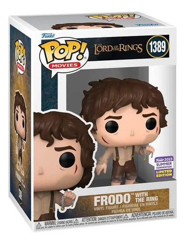 Funko Pop Movies Lord Of The Rings Frodo With The Ring 1389