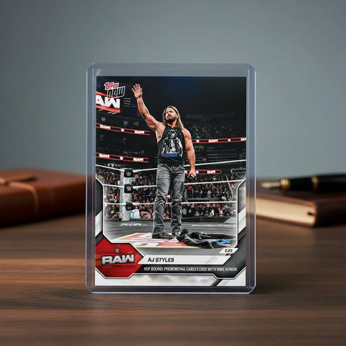 Topps Now Wwe Aj Styles (carta Individual)