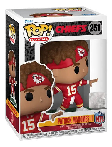 Funko Pop Patrick Mahomes Ii #251 Nfl Kansas City Chiefs