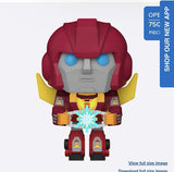 Funko Transformers Hot Rod With Matrix 150 Le 7,500 Pcs Glow mini