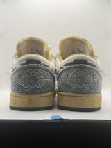 Tennis Jordan Low Se 1 Sashiko Denim Material Reciclado Azul Claro Mezclilla 11,0 Mx mini
