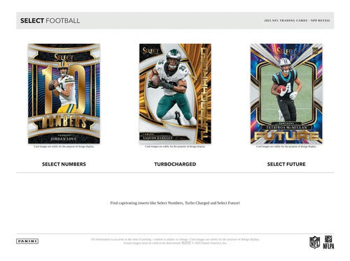 Panini Select 2025 Nfl Football Blaster Box (caja Sellada)