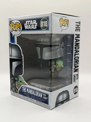 Funko Star Wars Mandalorian Con Grogu 818