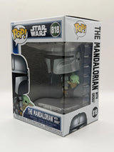 Funko Star Wars Mandalorian Con Grogu 818 mini