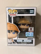 Funko Pop Solo Leveling Sung Jinwoo 2221 Exclusivo 9,500 Pcs mini