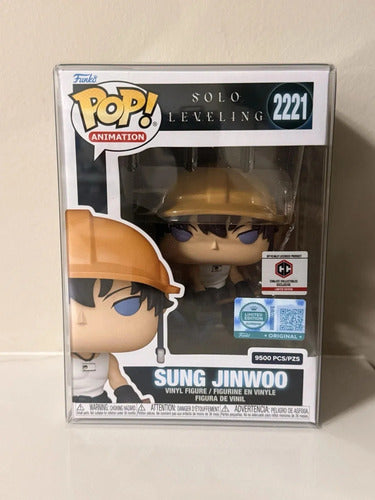 Funko Pop Solo Leveling Sung Jinwoo 2221 Exclusivo 9,500 Pcs