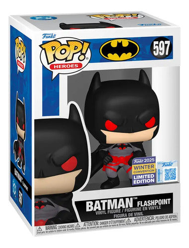 Funko Pop Dc Batman Flashpoint 597 Winter Convention 2025