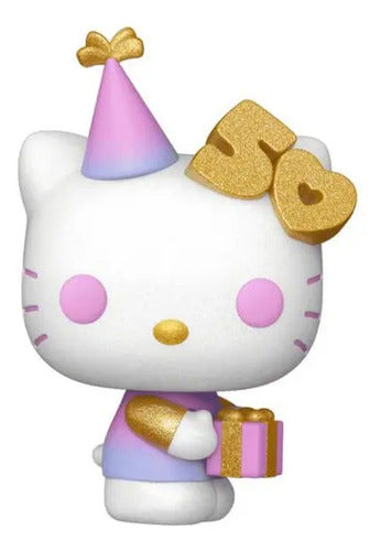 Funko Pop! De Hello Kitty Edición Glitter, 50° Aniversario