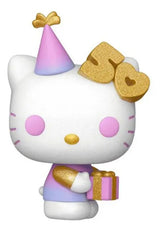 Funko Pop! De Hello Kitty Edición Glitter, 50° Aniversario mini