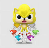 Funko Pop Super Sonic With Emeralds #1059 Flocked Target mini