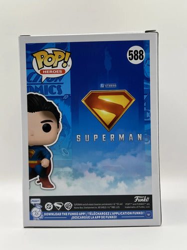 Funko Pop Superman 588 Battle Damaged Funko Shop Exclusivo