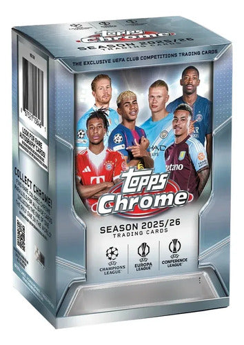 Topps Chrome Uefa 2025/26 Value Box (caja Sellada)