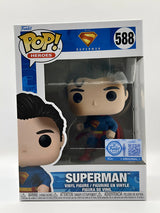 Funko Pop Superman 588 Battle Damaged Funko Shop Exclusivo mini
