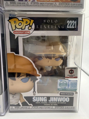 Funko Pop Solo Leveling Sung Jinwoo 2221 Exclusivo 9,500 Pcs
