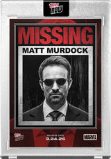 Topps Now Marvel Daredevil Matt Murdock Missing Poster mini