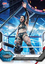 Topps Now Rhea Ripley Wwe 2026 (tarjeta Individual) mini