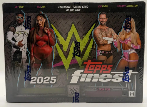 Topps Wwe Finest 2025 Hobby Box (caja Sellada)