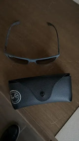 Lentes Ray Ban Chromance Rb4330ch Espejo Gris Plateado mini