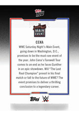 Topps Now Wwe John Cena 2025 Exclusiva (carta Individual) mini