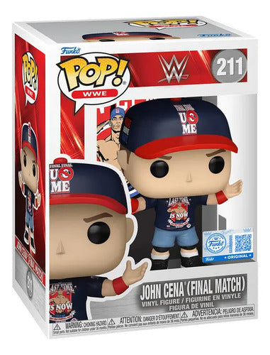 Funko Pop Wwe John Cena (final Match) 211 Exclusivo