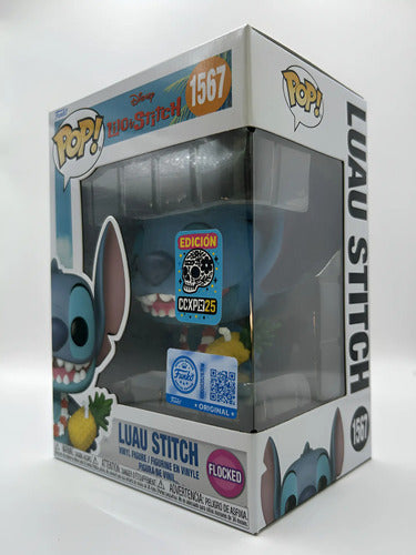 Funko Pop! Luau Stitch - Flocked - Exclusivo Ccxp 25