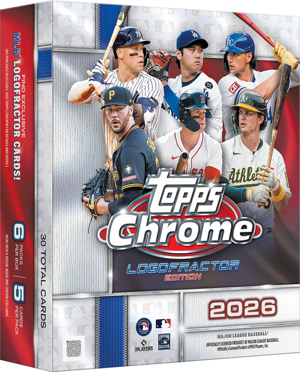 Topps Chrome MLB 2026 Logofractor - Mega Box