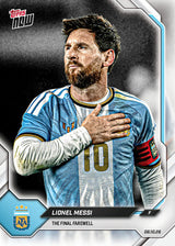 Topps NOW Lionel Messi Argentina 2026 - Final Farewell Pack mini