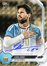 Topps NOW Lionel Messi Argentina 2026 - Final Farewell Pack mini