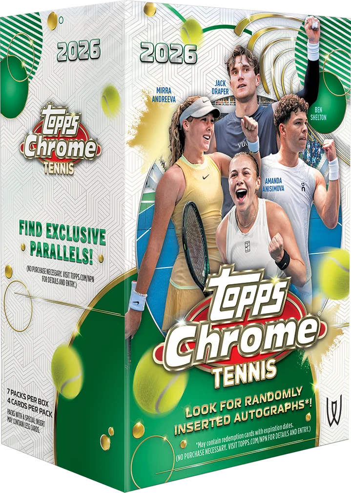 Topps Chrome Tennis 2026 - Value Box