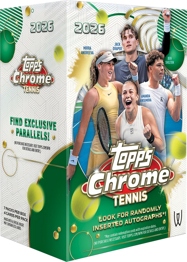 Topps Chrome Tennis 2026 - Value Box