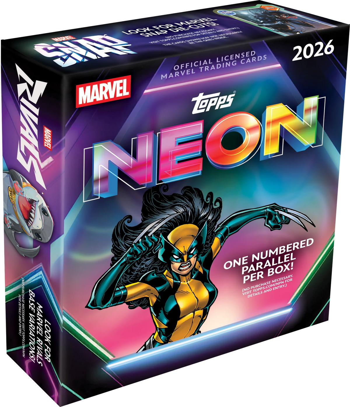 Topps Marvel Neon 2026 - Mega Box