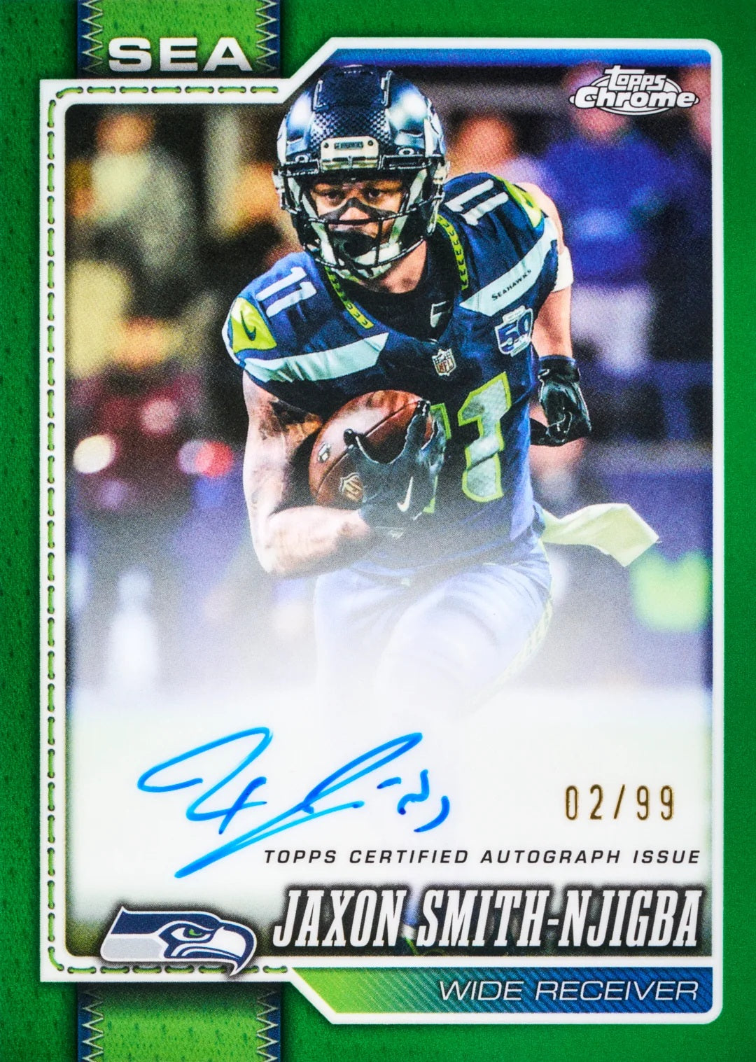 Topps Chrome NFL 2026 - Mega Box (unsealed)