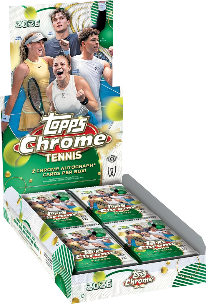 Topps Chrome Tennis 2026 - Hobby Box