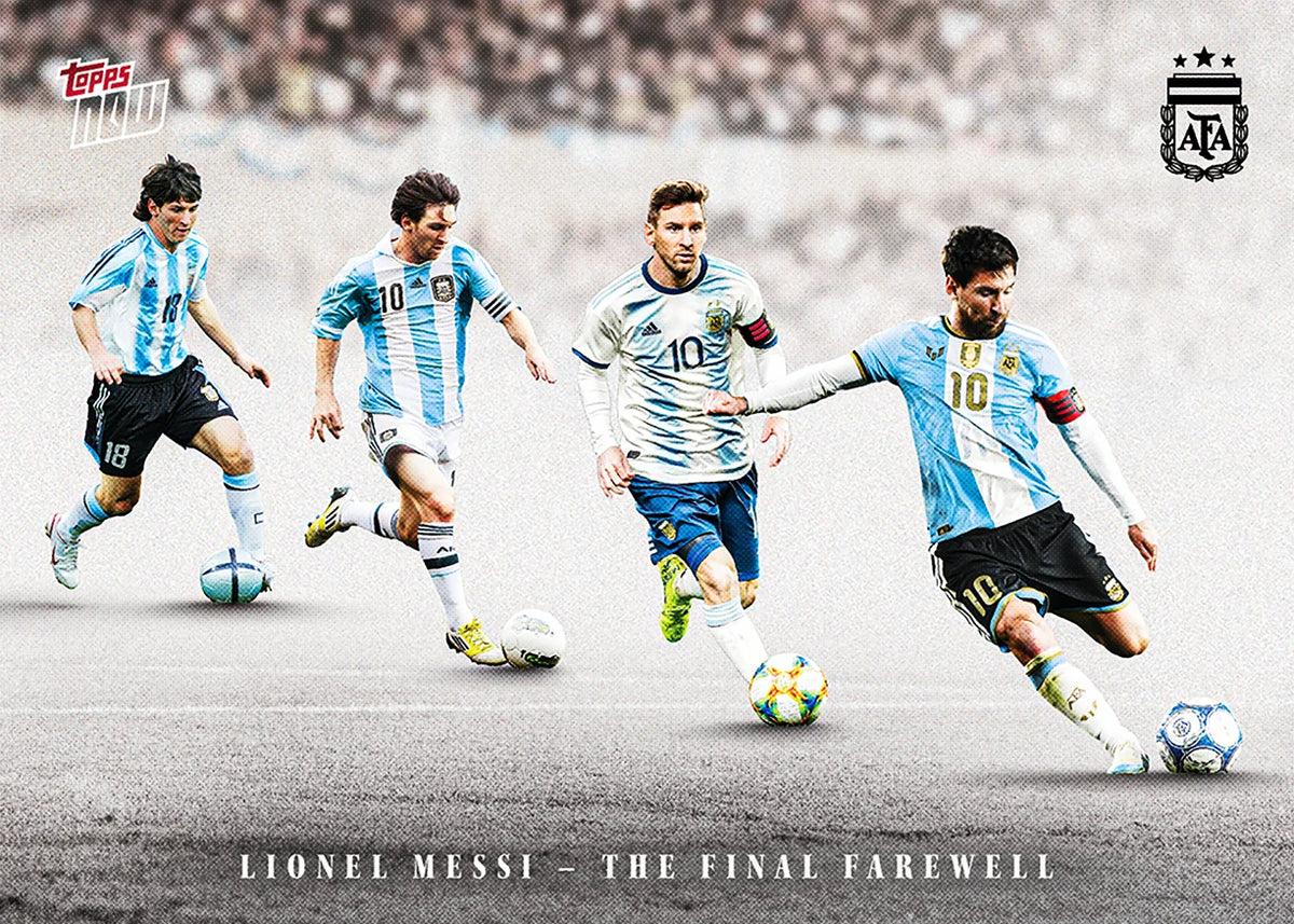Topps NOW Lionel Messi Argentina 2026 - Final Farewell Pack
