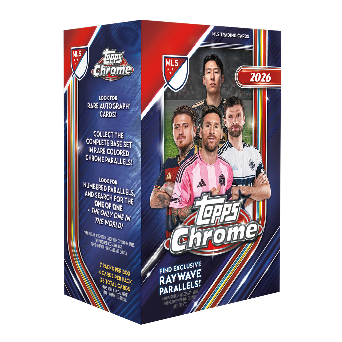 Topps Chrome Major League Soccer (MLS) 2026 - Value Box