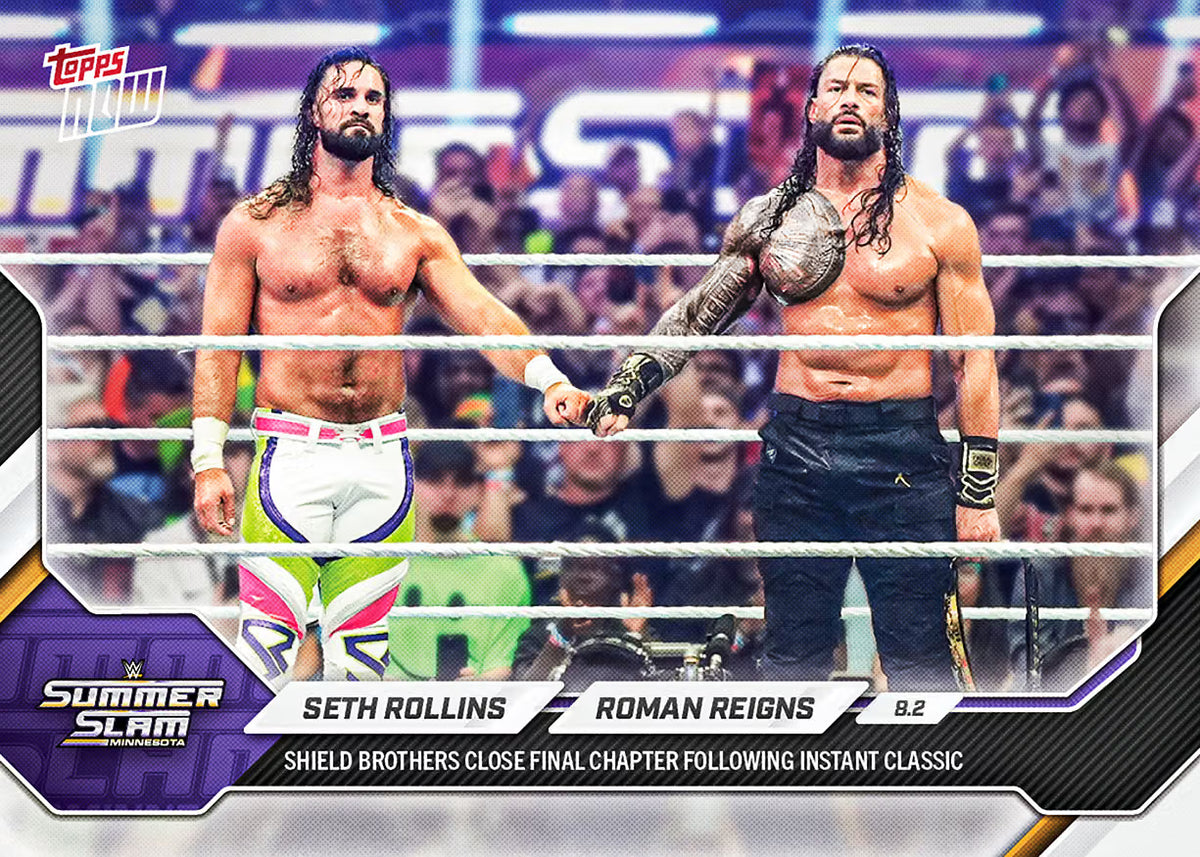Topps NOW - Seth Rollins / Roman Reigns WWE 2026 - Card #84