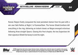 Topps NOW - Seth Rollins / Roman Reigns WWE 2026 - Card #84 mini